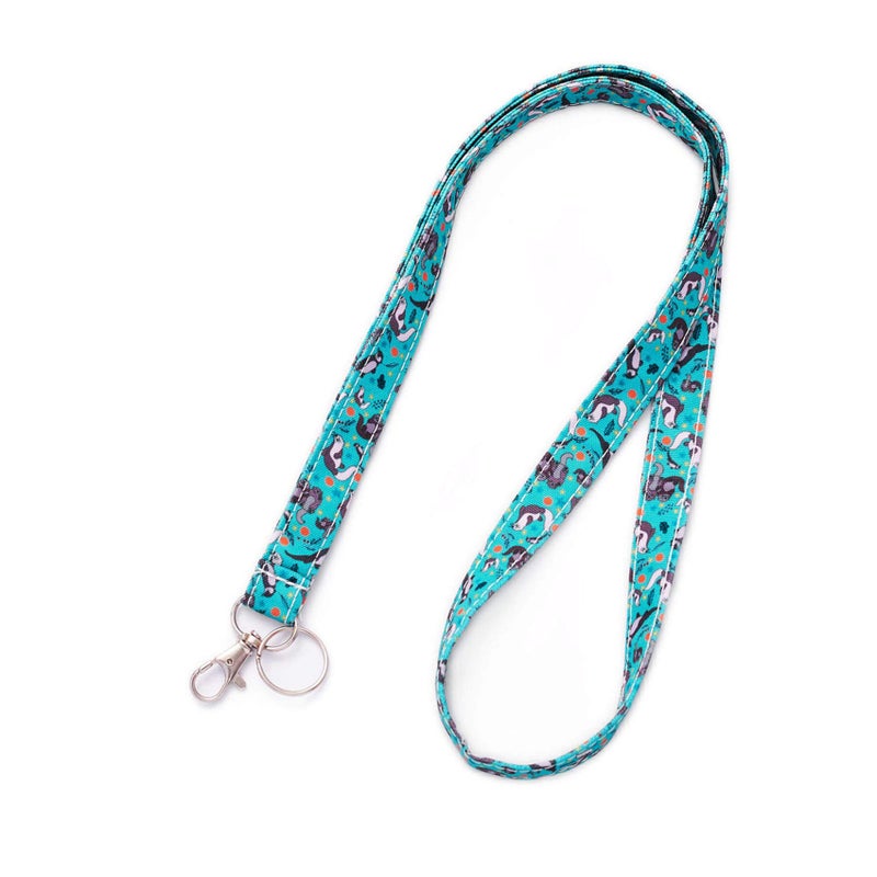 LParkin Otter Lanyard Gifts Lanyards for ID Badges Keys Long Neck Cute Cartoons Anime Otters Gift for Women Teacher Lanyard String for Kids - Image 1